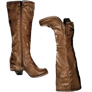 Fergalicious Knee High L-Ryder Heeled Boot